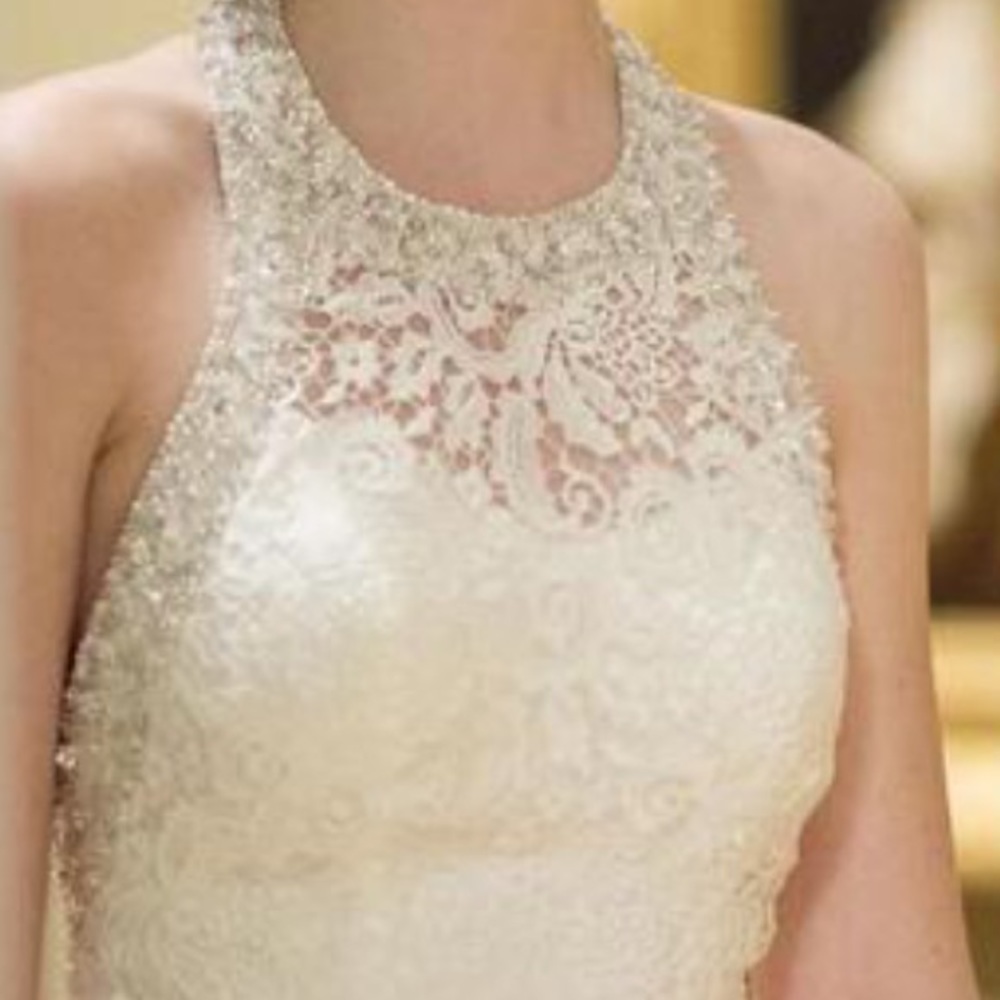 Madison James MJ18 Ivory A-line wedding dress